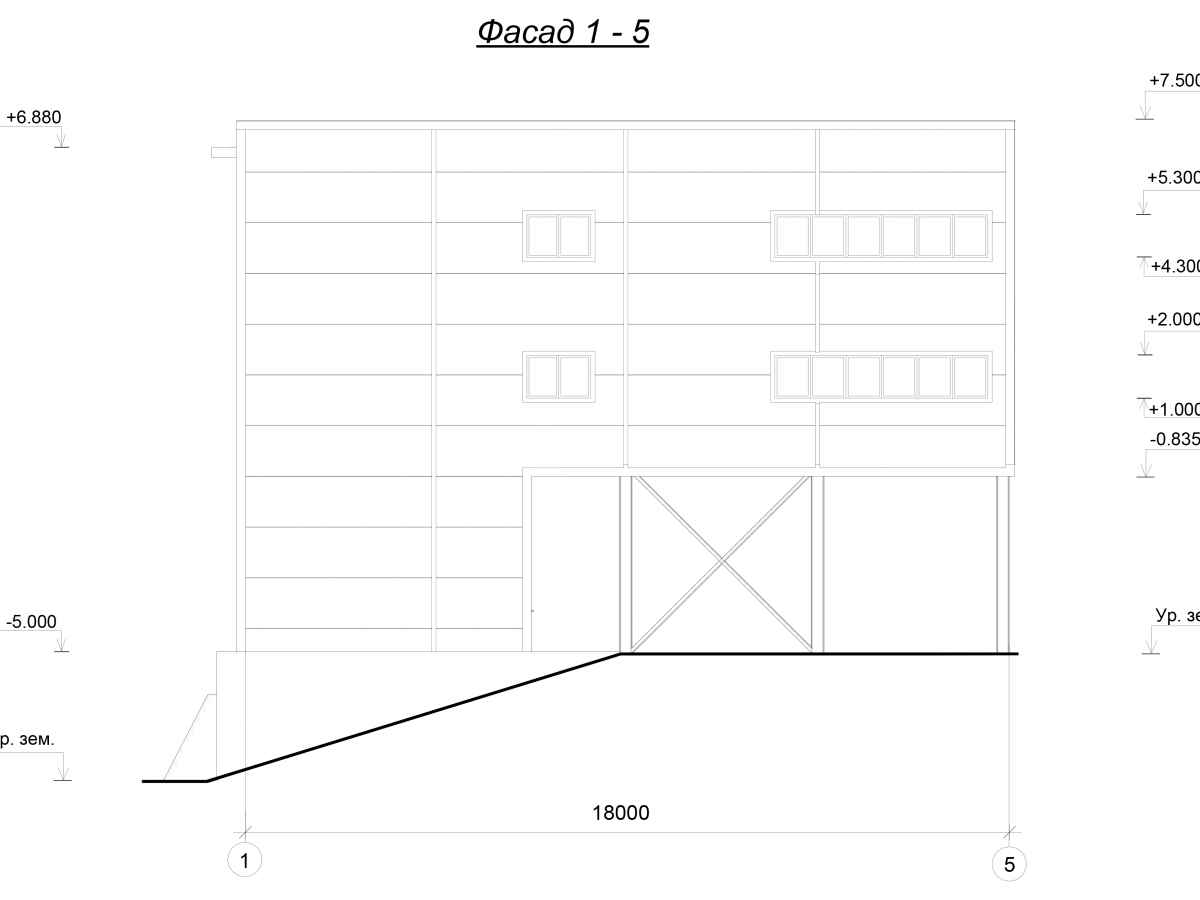3D визуализация Производственный корпус из сэндвич-панелей - фото 9